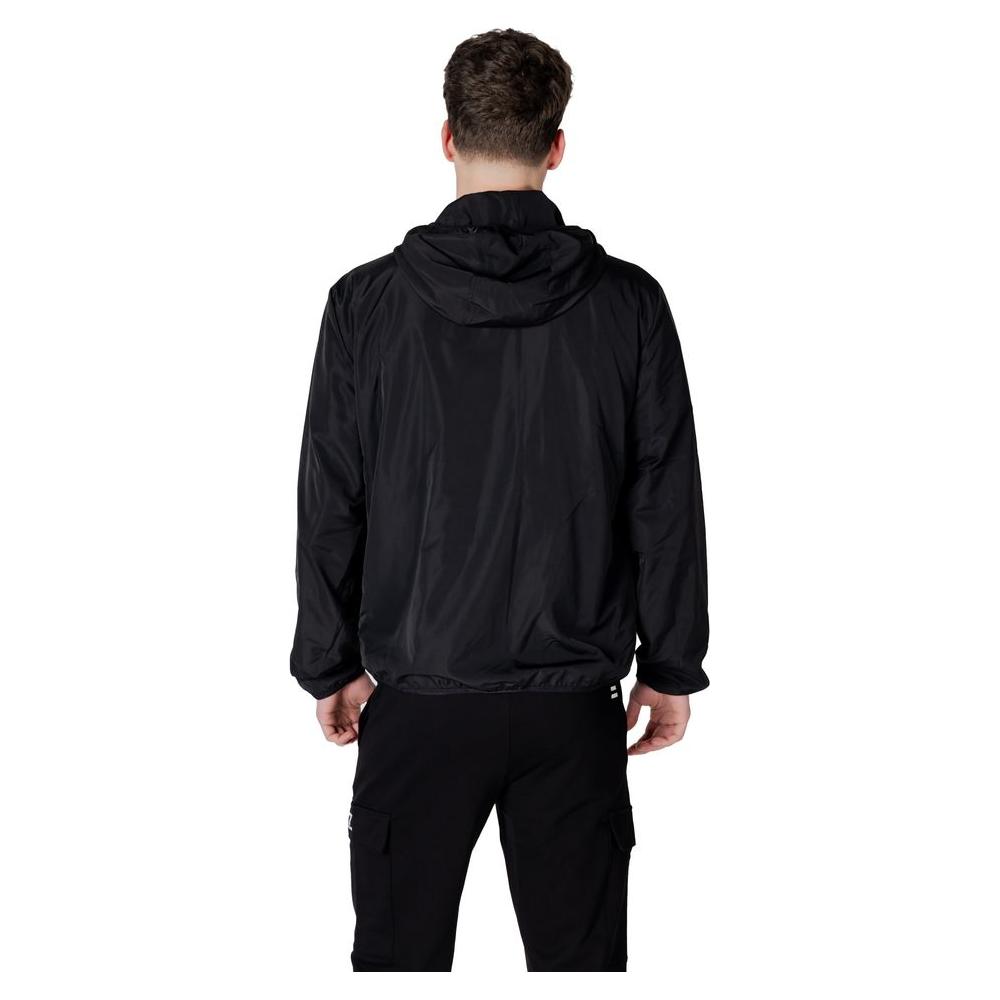 EA7 Emporio Armani Black Polyester Jacket