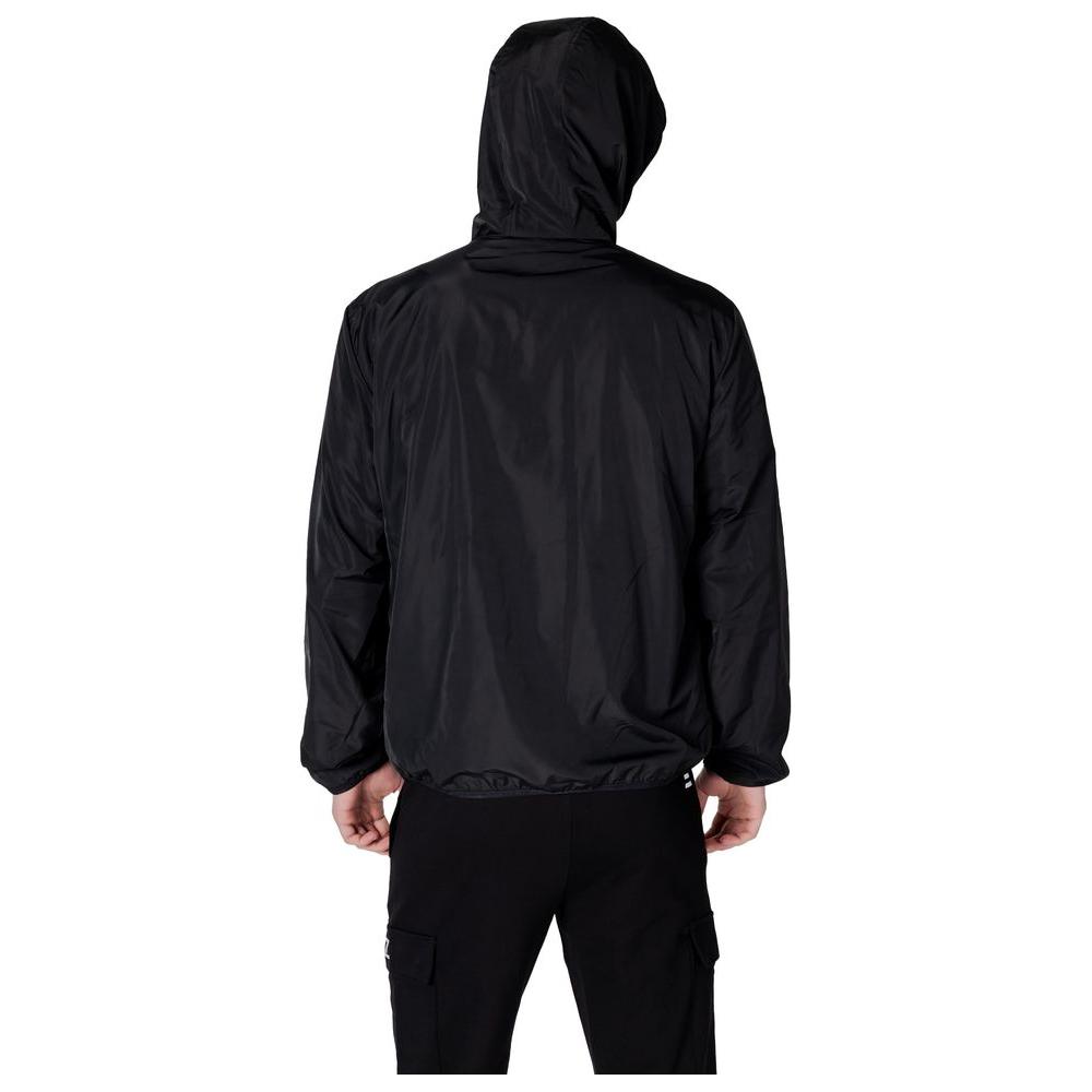 EA7 Emporio Armani Black Polyester Jacket