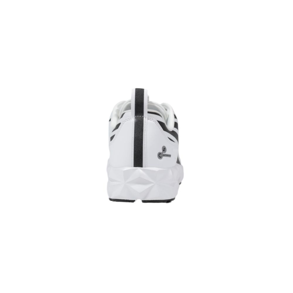 EA7 Emporio Armani Black And White Polyester Sneaker EA7 Emporio Armani Light Gray