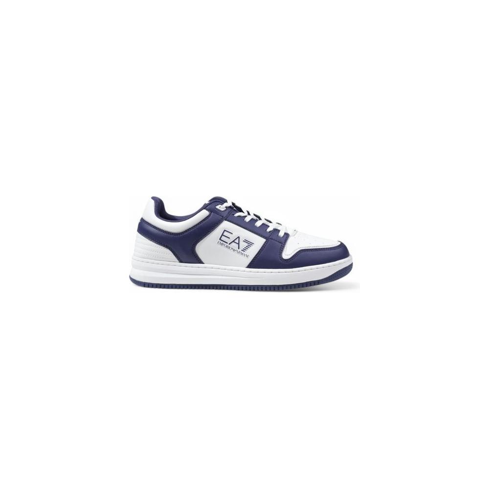 EA7 Emporio Armani Light Blue Polyester Sneaker