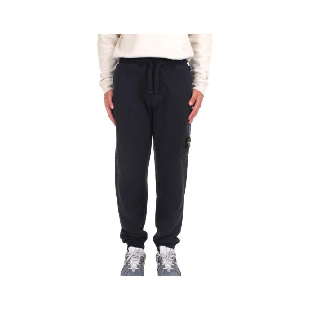 Stone Island Blue Cotton Men's Track Pant