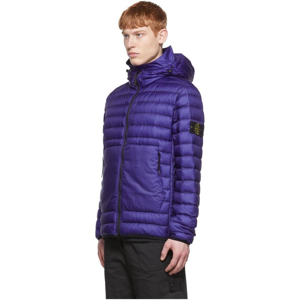Stone Island Purple Nylon Jacket