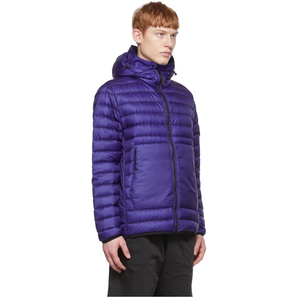 Stone Island Purple Nylon Jacket