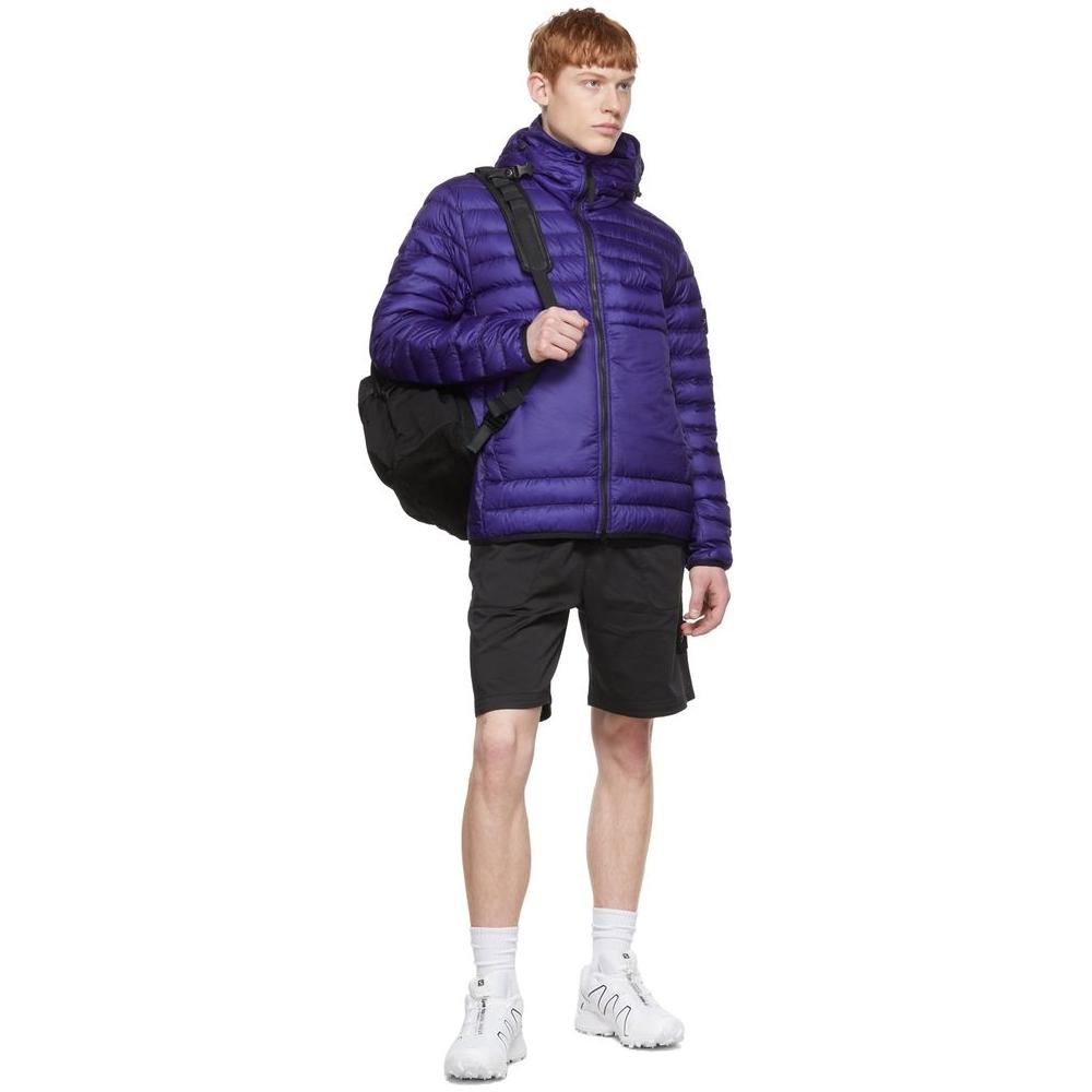 Stone Island Purple Nylon Jacket