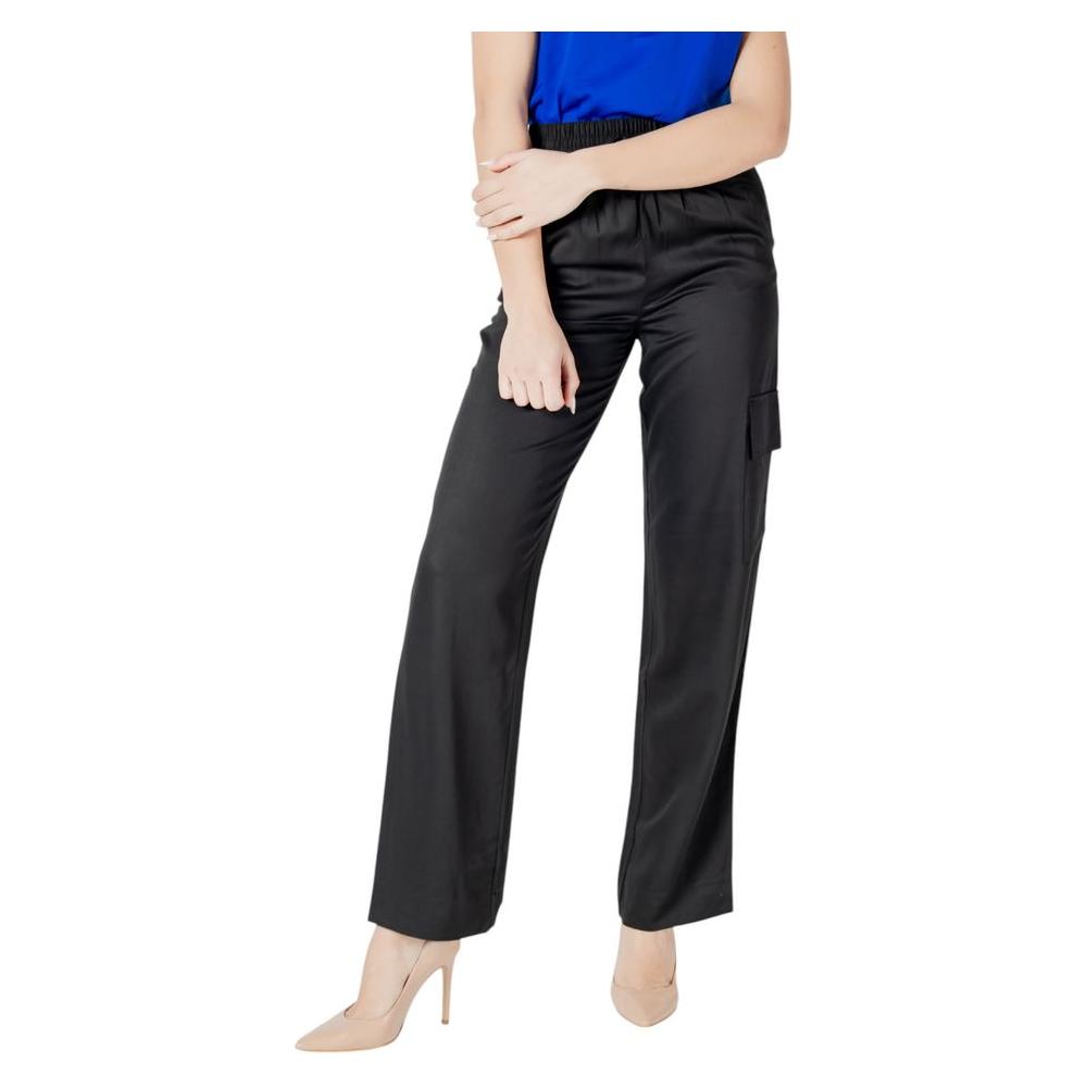 Calvin Klein Jeans Black Viscose Jeans & Pant Calvin Klein Jeans Wheat