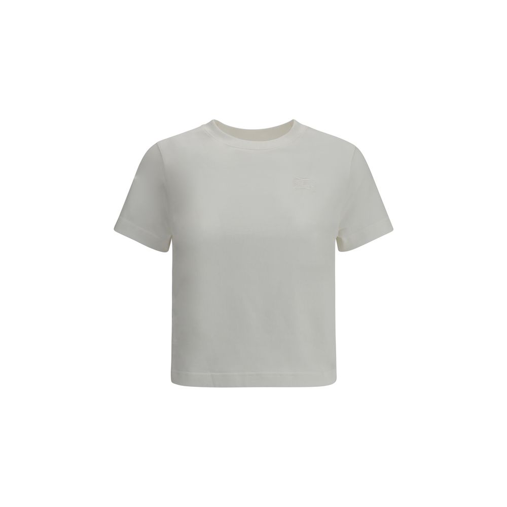 Burberry Cropped T-Shirt Burberry Gray