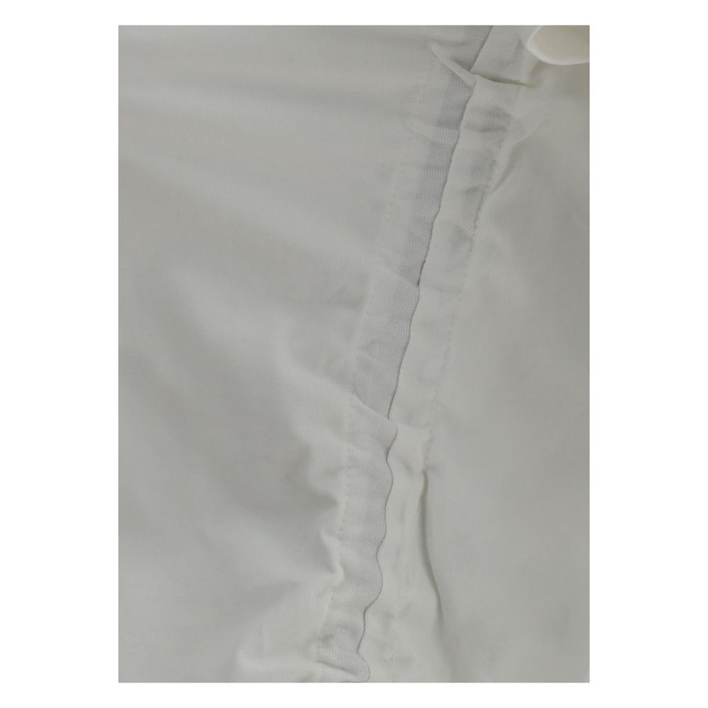 Burberry Cropped T-Shirt Burberry Dark Gray