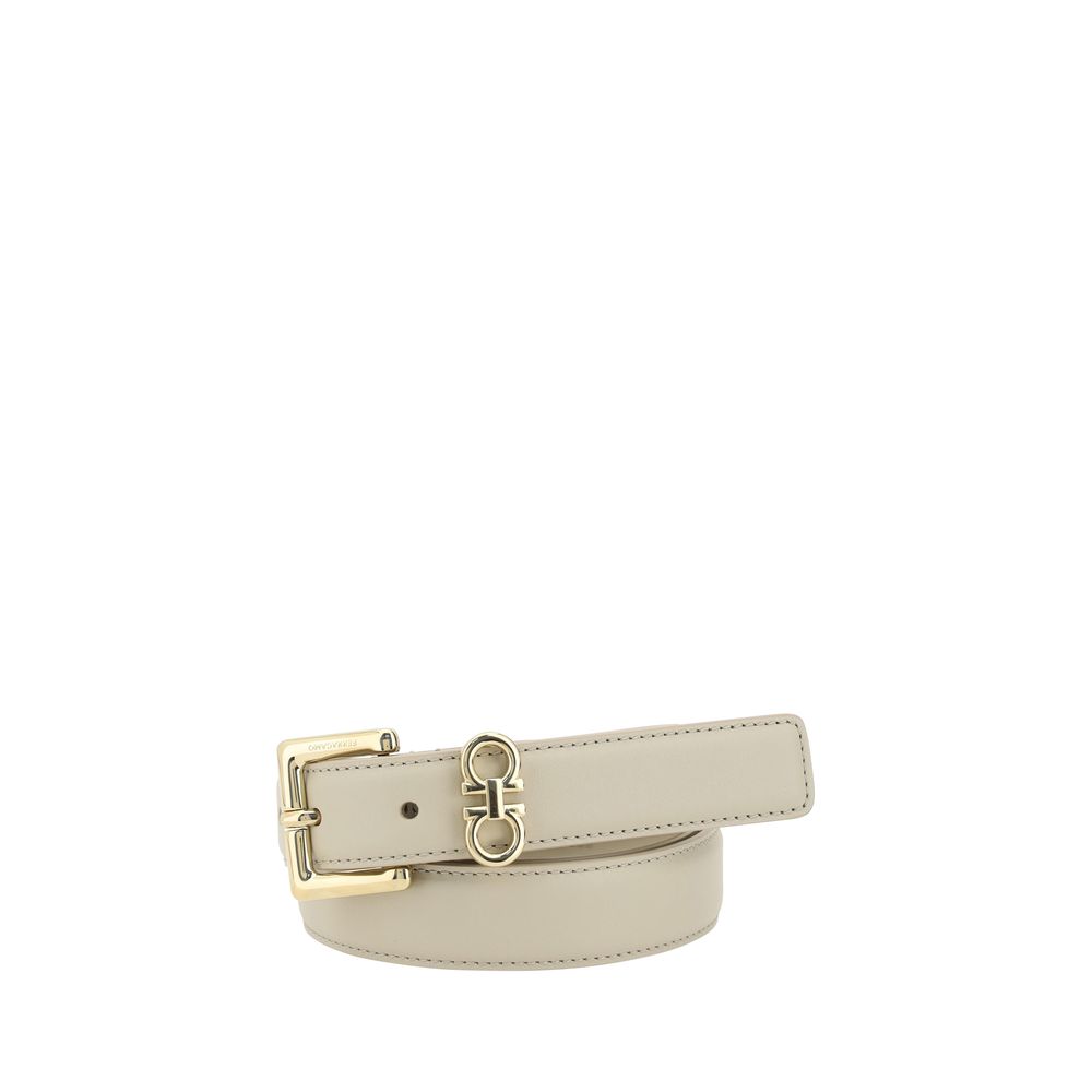 Ferragamo Double hook buckle Belt Ferragamo Gray