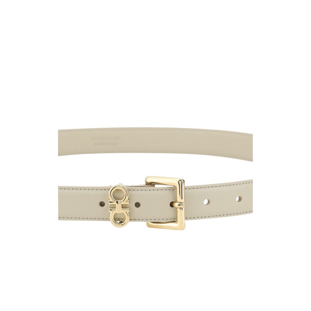 Ferragamo Double hook buckle Belt Ferragamo Gray