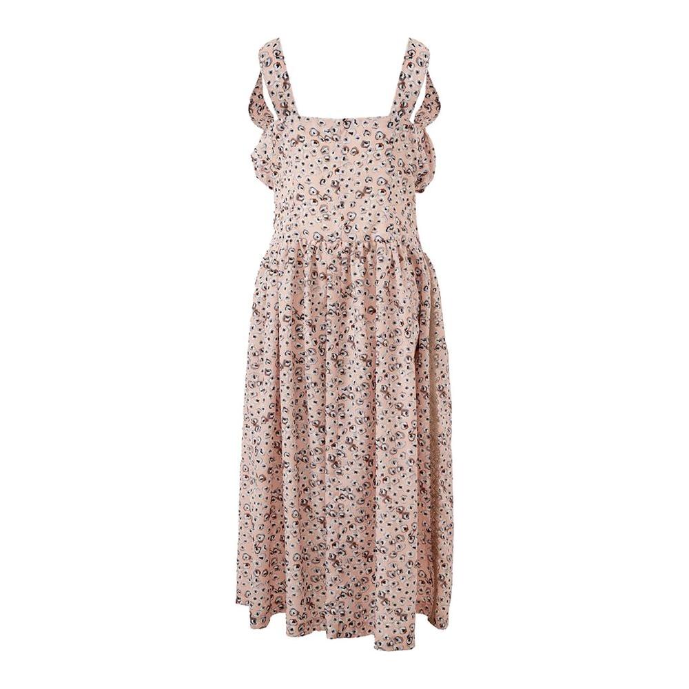 Lardini Elegant Pink Acetate Dress for Evening Elegance Lardini Gray