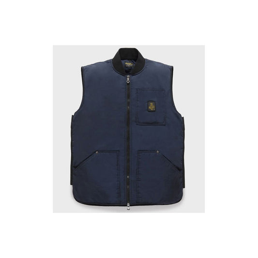 Refrigiwear Blue Polyamide Men Vest
