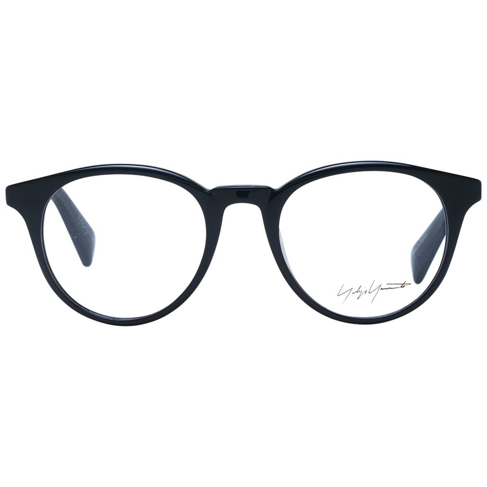 Yohji Yamamoto Black Men Glasses Frame
