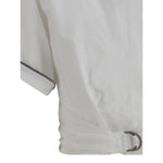 Brunello Cucinelli Buckle-knotted waist Blouse BR-M0F79FB206C600-XXS