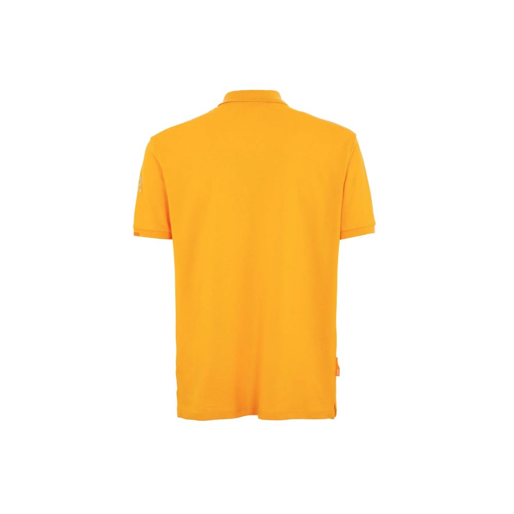 Suns Orange Cotton Polo Shirt