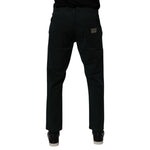 Dolce & Gabbana Dark Green Cotton Loose Men Denim Jeans PAN75209-48