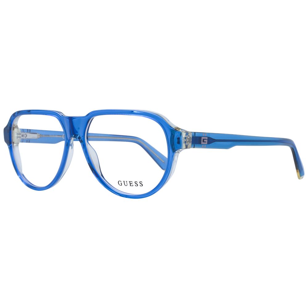 Guess Blue Men Glasses Frame