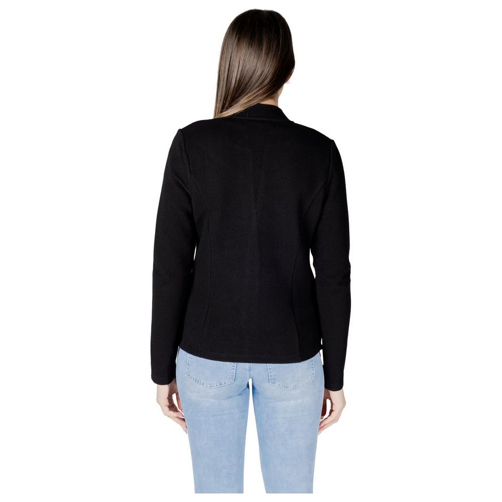 Street One Black Cotton Suits & Blazer