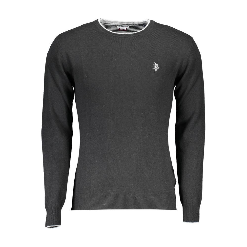 U.S. POLO ASSN. Black Wool Men Sweater U.S. POLO ASSN. Dark Slate Gray