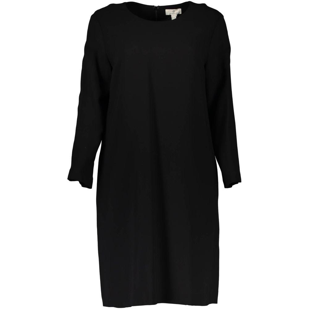Gant Black Viscose Women Dress Gant Black