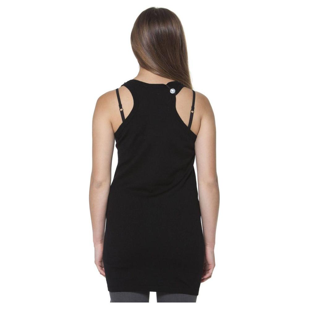 Fred Perry Black Polyester Tops & T-Shirt Fred Perry Dark Slate Gray