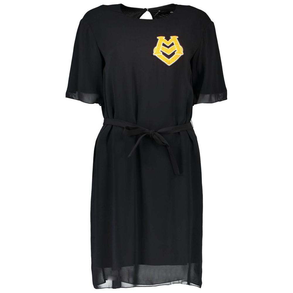 Love Moschino Black Other Fibres Women Dress Love Moschino Black