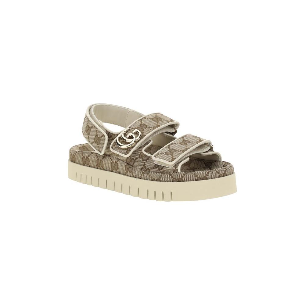 Gucci GG pattern Sandals Gucci Dark Gray
