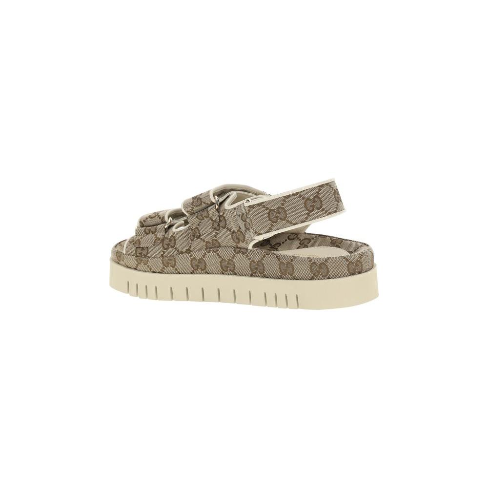 Gucci GG pattern Sandals Gucci Rosy Brown