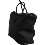 Dolce & Gabbana Black Calfskin Leather Hand Shoulder Duffle Bag BAG4377