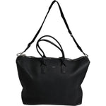 Dolce & Gabbana Black Calfskin Leather Hand Shoulder Duffle Bag BAG4377