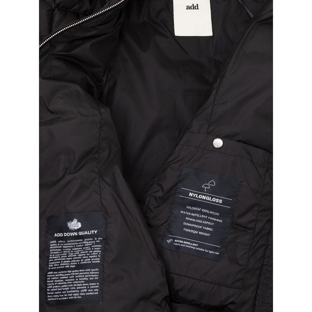 Add Black Polyamide Jackets & Coat Add Black