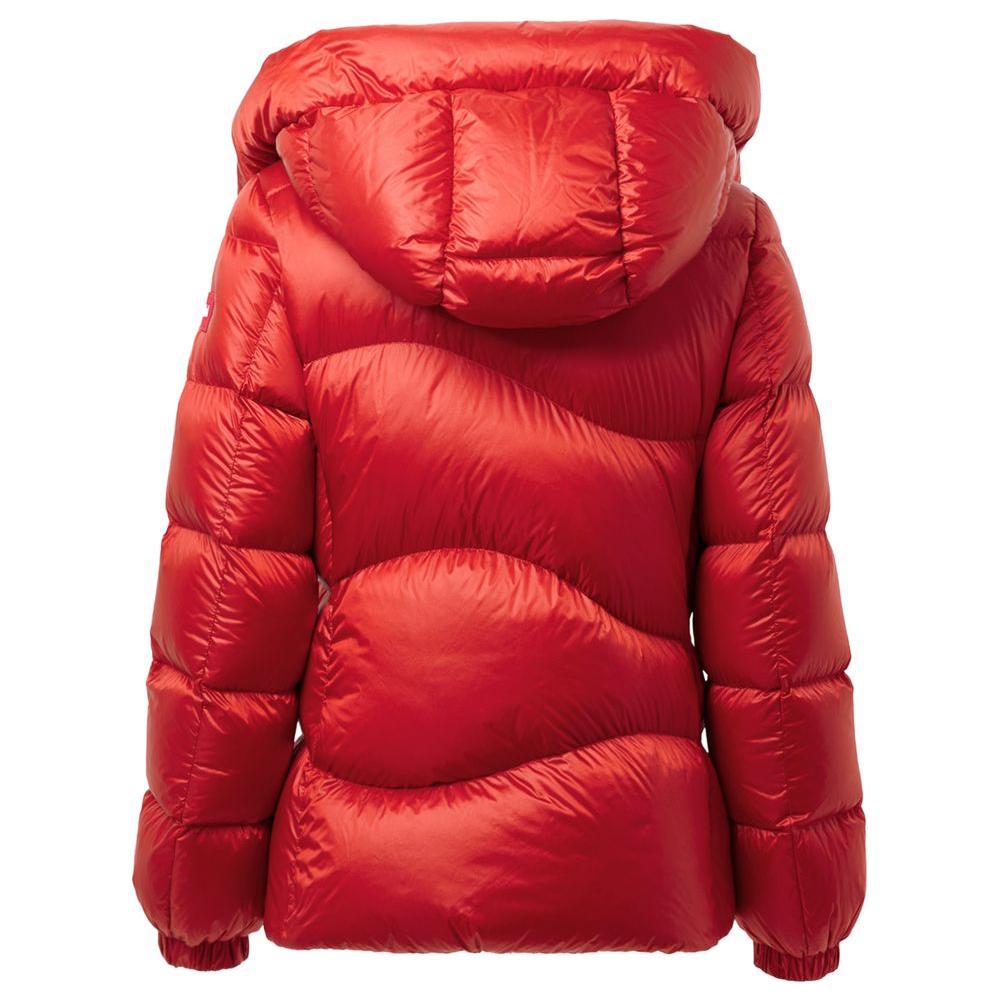 Add Red Polyamide Jackets & Coat Add Firebrick