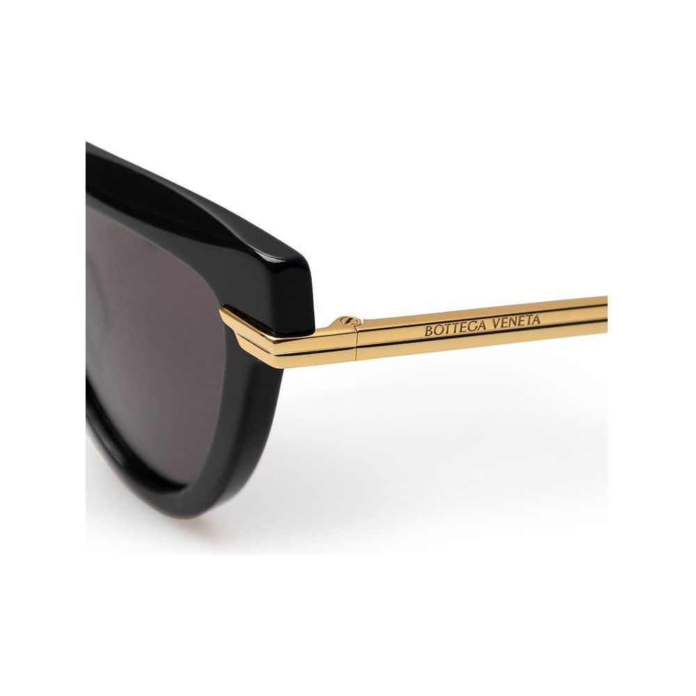 Bottega Veneta Black Acetate Sunglasses Bottega Veneta Beige