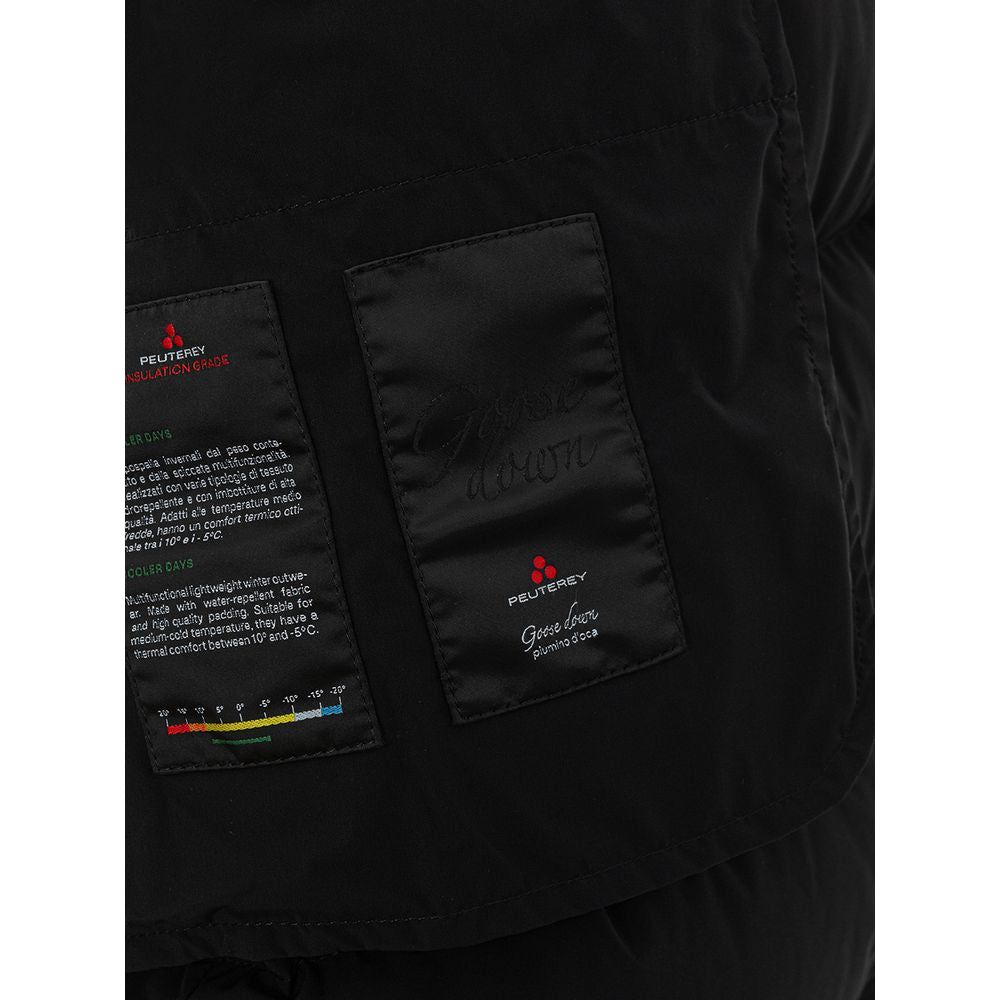 Peuterey Elegant Black Polyamide Jacket for Women Peuterey Black