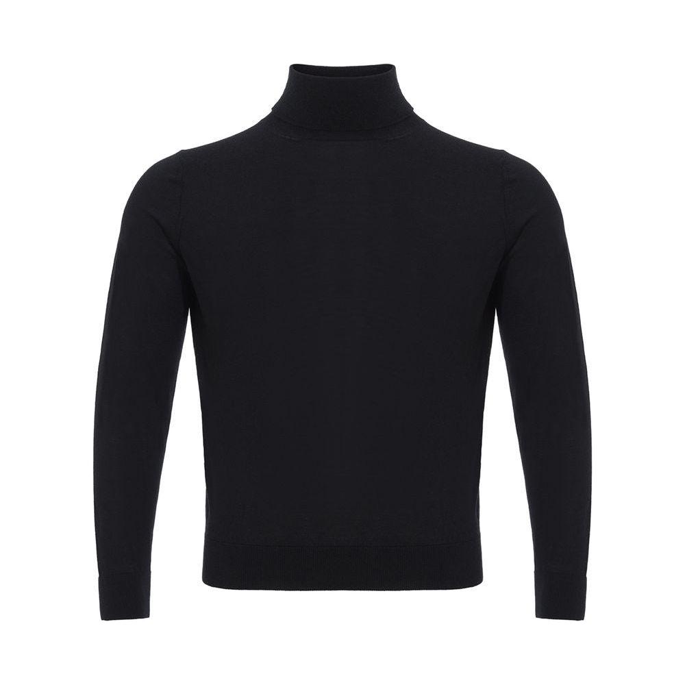 Colombo Italian Cashmere Luxury Black Sweater Colombo Black