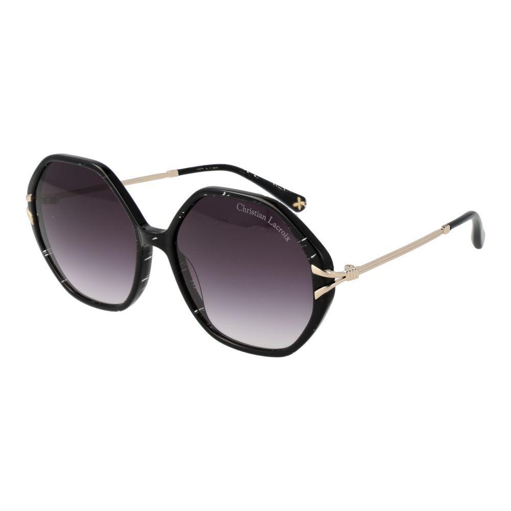 Christian Lacroix Black Women Sunglasses Christian Lacroix Dark Slate Gray