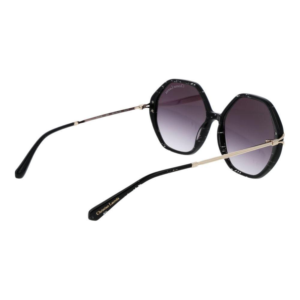 Christian Lacroix Black Women Sunglasses Christian Lacroix Dark Slate Gray