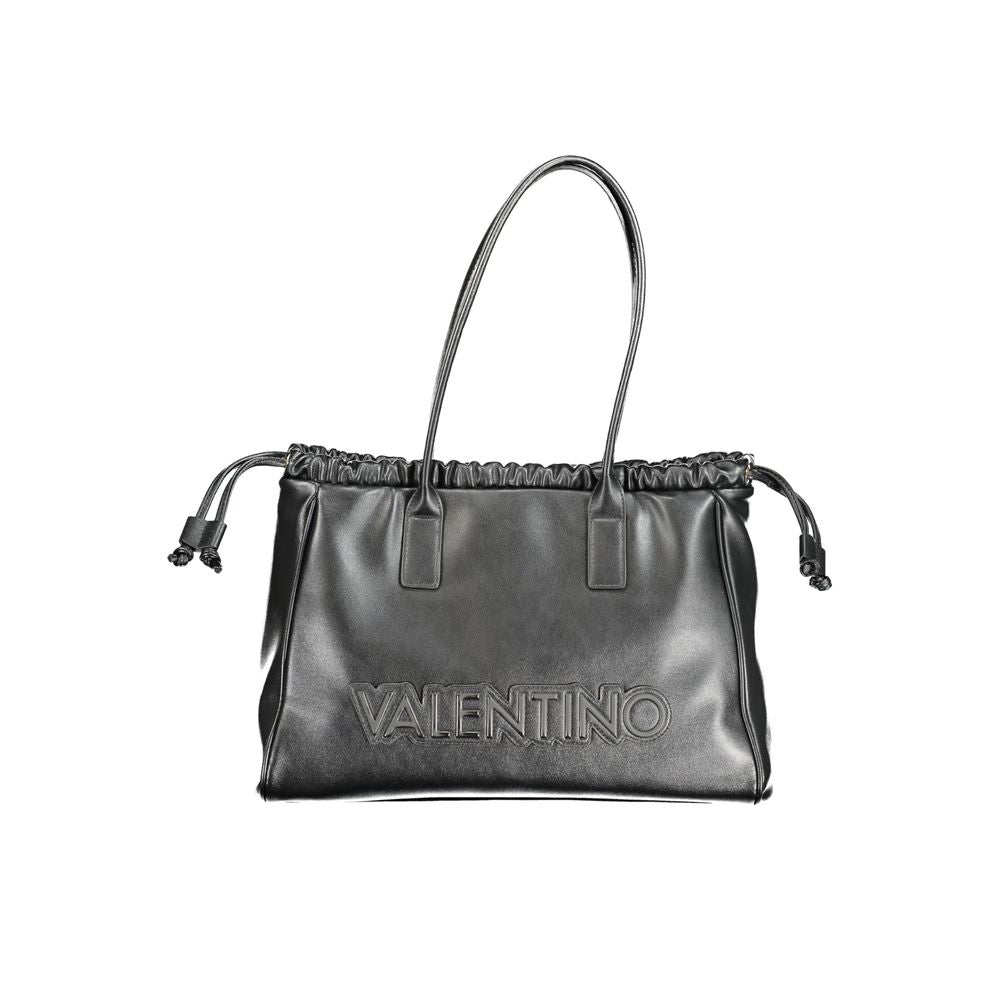 Valentino Bags Black Polyethylene Handbag Valentino Bags Dim Gray