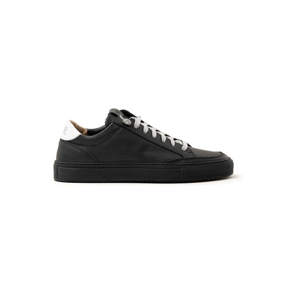 P448 Black Leather Sneaker P448 Dark Slate Gray