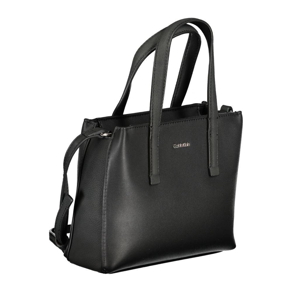 Calvin Klein Black Polyester Handbag Calvin Klein Dark Slate Gray