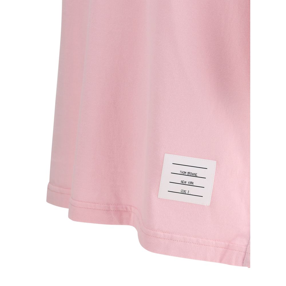 Thom Browne Striped T-Shirt Thom Browne Thistle