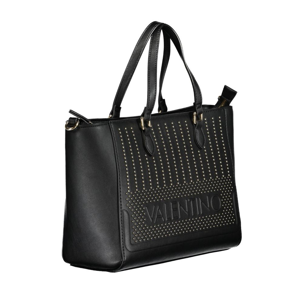 Valentino Bags Black Polyethylene Handbag Valentino Bags Dark Slate Gray