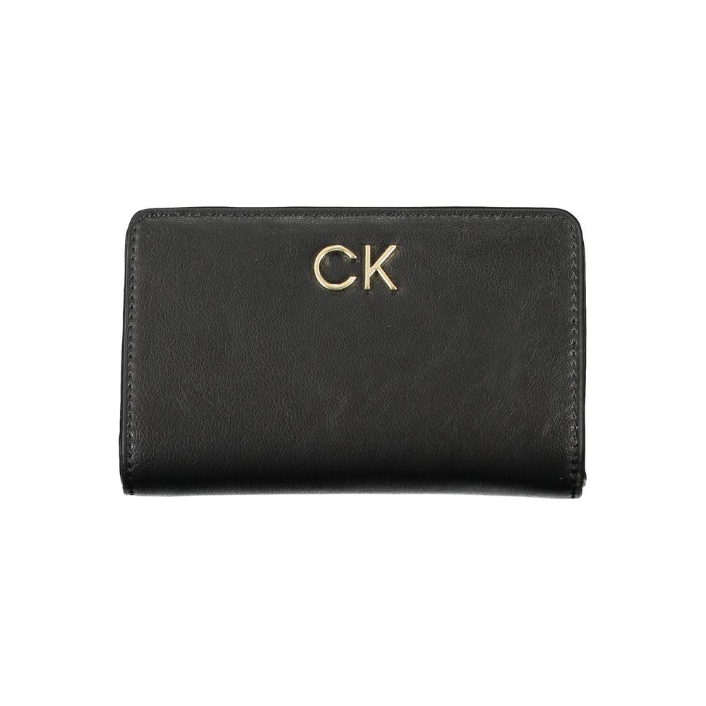 Calvin Klein Black Polyester Handbag Calvin Klein Dark Slate Gray
