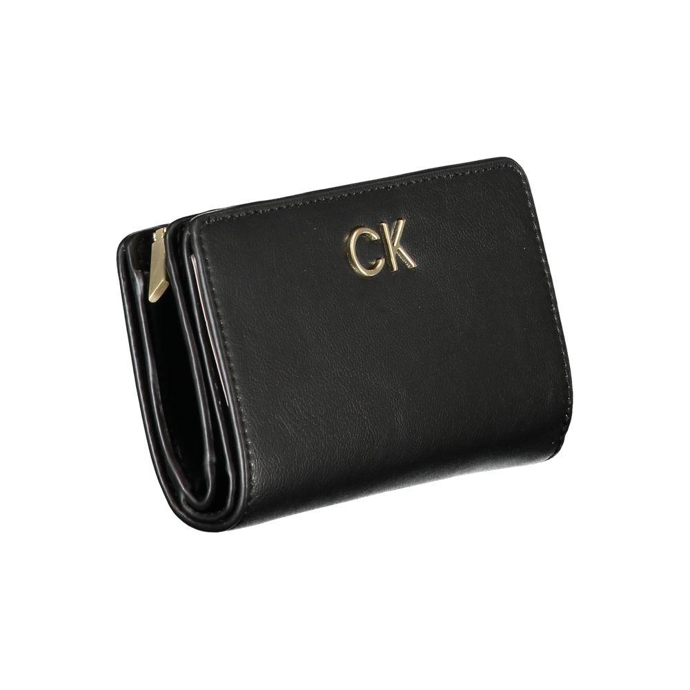 Calvin Klein Black Polyester Handbag Calvin Klein Dark Slate Gray