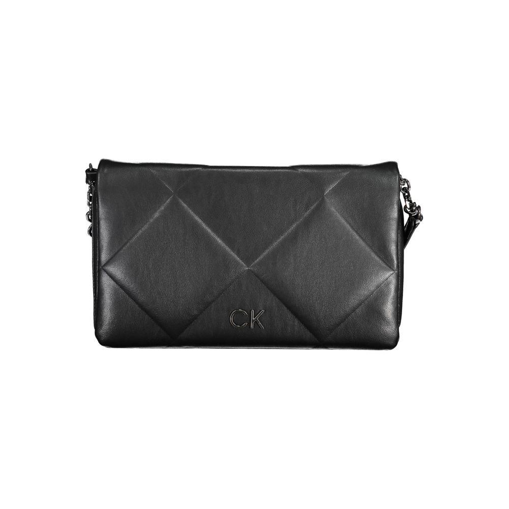 Calvin Klein Black Polyester Handbag Calvin Klein Dark Slate Gray