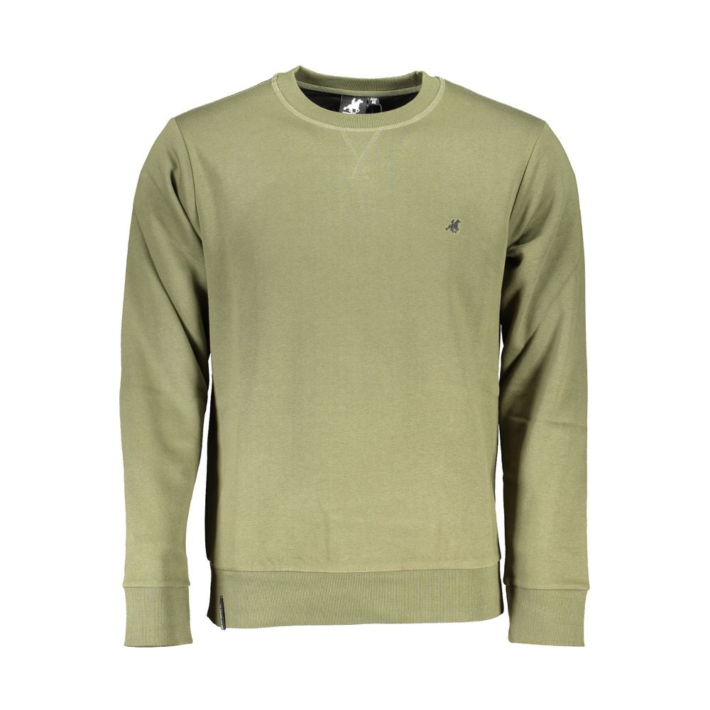 U.S. Grand Polo Green Cotton Sweater U.S. Grand Polo Dark Khaki