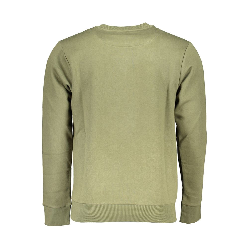 U.S. Grand Polo Green Cotton Sweater U.S. Grand Polo Dark Khaki