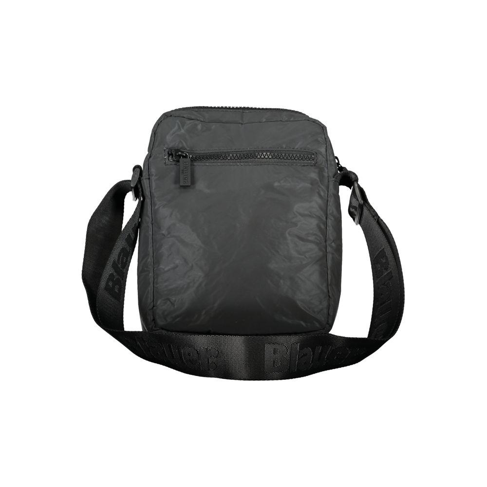 Blauer Sleek Black Shoulder Bag with Adjustable Strap Blauer Dark Slate Gray