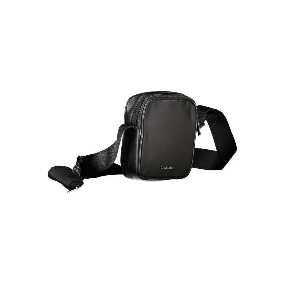 Calvin Klein Black Polyester Shoulder Bag Calvin Klein Dark Slate Gray