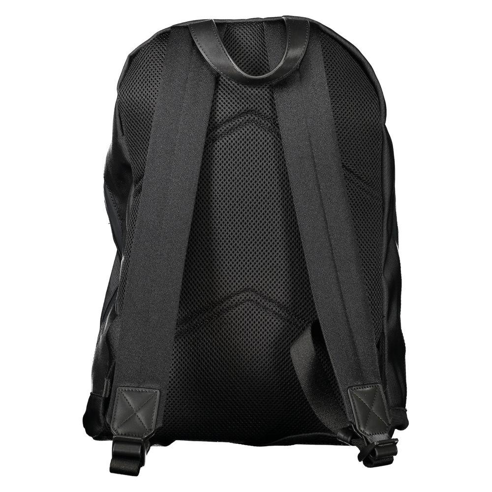 Calvin Klein Black Polyester Men Backpack Calvin Klein Dark Slate Gray