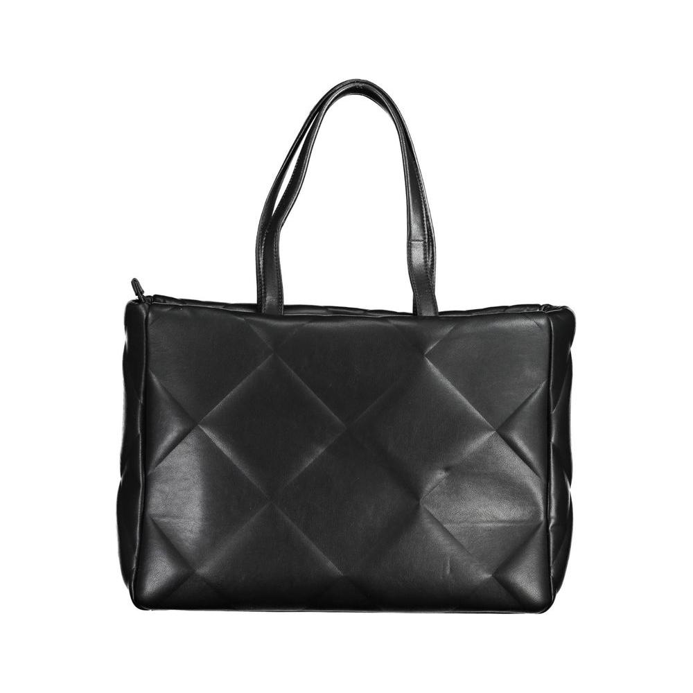 Calvin Klein Black Polyester Handbag Calvin Klein Dark Slate Gray